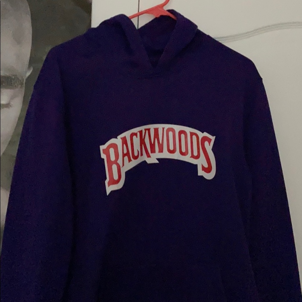 XL purple Backwoods hoodie